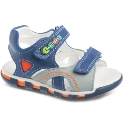 Sandalias De Marcha Deportiva De Piel De Bebé Niño PABLOSKY En Gris -ZAS Ventas sandalias de marcha deportiva de piel de bebe nio pablosky en azul