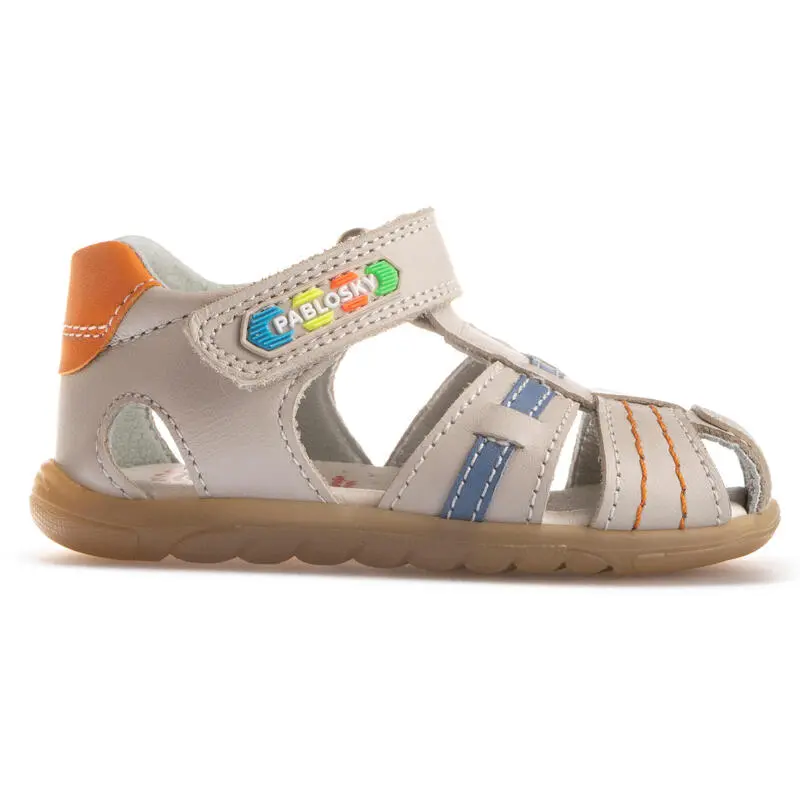 Sandalias De Marcha Deportiva De Piel De Bebé Niño PABLOSKY En Beige 2 Sandalias De Marcha Deportiva De Piel De Bebé Niño PABLOSKY En Beige - Imagen 2