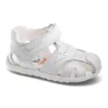 Sandalias De Marcha Deportiva De Piel De Bebés PABLOSKY En Blanco
