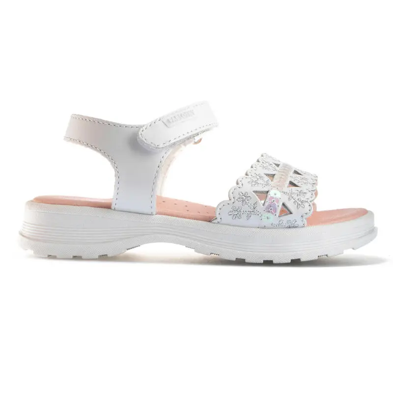 Sandalias De Marcha Deportiva De Piel De Niña PABLOSKY En Blanco 2 Sandalias De Marcha Deportiva De Piel De Niña PABLOSKY En Blanco - Imagen 2