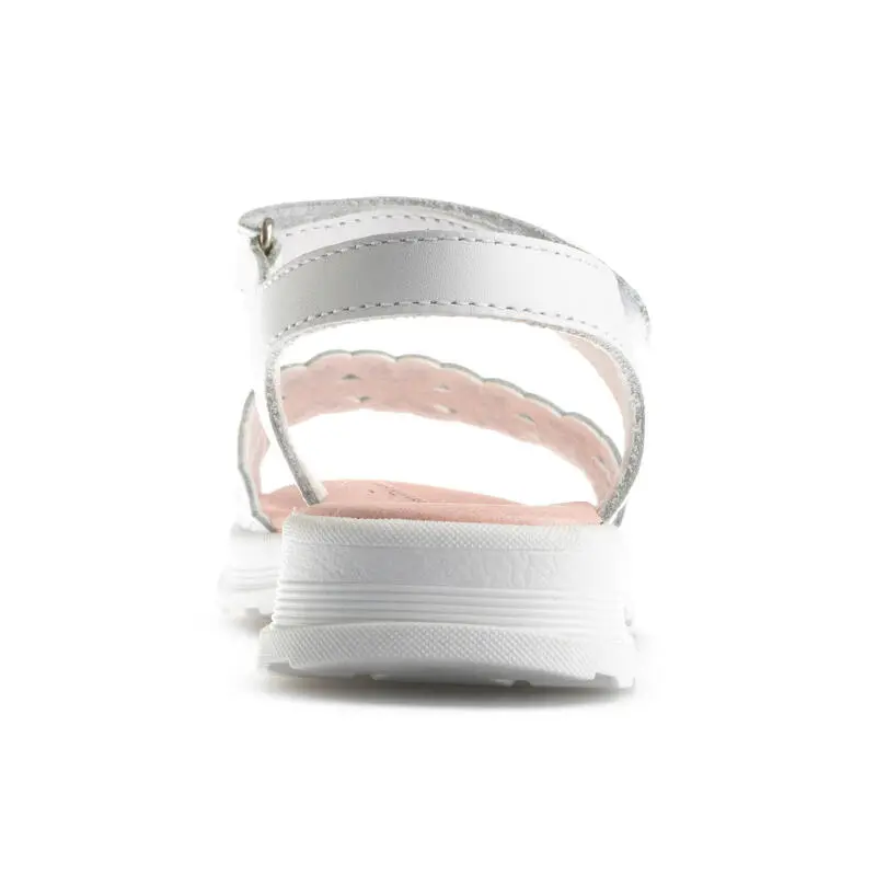 Sandalias De Marcha Deportiva De Piel De Niña PABLOSKY En Blanco 4 Sandalias De Marcha Deportiva De Piel De Niña PABLOSKY En Blanco - Imagen 4
