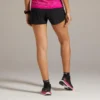 Short Pantalón Corto Running Mujer Kiprun Light Negro