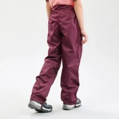 Quechua Sobrepantalón Impermeable De Montaña Y Trekking Niños 7-15 Años MH500 Violeta -ZAS Ventas sobrepantalon impermeable de montaa y trekking nios 7 15 aos mh500 violeta 2