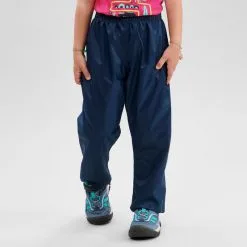 Quechua SOBREPANTALÓN IMPERMEABLE DE SENDERISMO NIÑOS - MH100 KID - 2-6 AÑOS