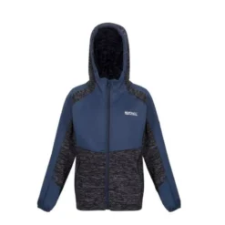 Regatta Sudadera Con Cremallera Dissolver VI Jaspeada De Polar Para Niños/Niñas Negro, -ZAS Ventas sudadera con cremallera dissolver vi jaspeada de polar para niosnias marino