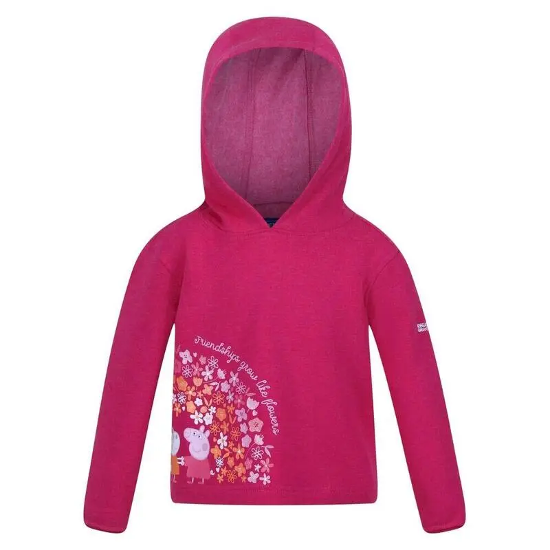 Regatta Sudadera De Peppa Pig Impresa Para Niños/Niñas Rosa Baya 1 Regatta Sudadera De Peppa Pig Impresa Para Niños/Niñas Rosa Baya