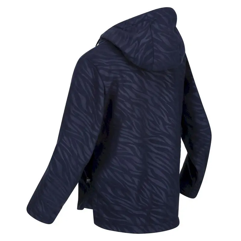 Regatta Sudadera Kalina Estampado De Cebra De Polar Para Niños/Niñas Marino 3 Regatta Sudadera Kalina Estampado De Cebra De Polar Para Niños/Niñas Marino - Imagen 3