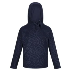 Regatta Sudadera Kalina Estampado De Cebra De Polar Para Niños/Niñas Marino