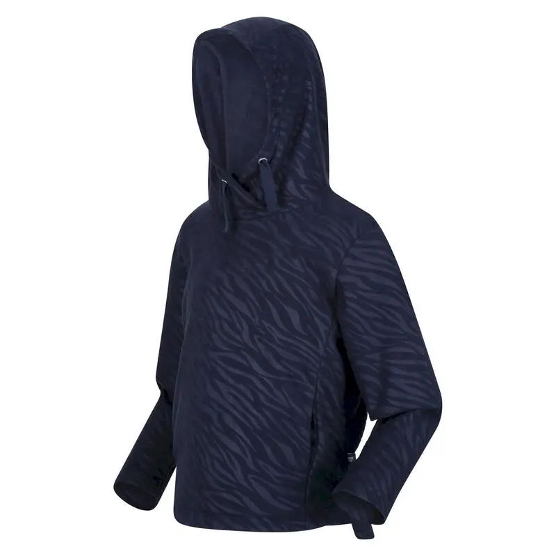 Regatta Sudadera Kalina Estampado De Cebra De Polar Para Niños/Niñas Marino 4 Regatta Sudadera Kalina Estampado De Cebra De Polar Para Niños/Niñas Marino - Imagen 4