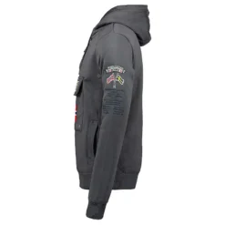 GEOGRAPHICAL NORWAY Sudadera Norway Niños Montaña Y Trekking Gymclass Gris Capucha -ZAS Ventas sudadera norway nios montaa y trekking gymclass gris capucha 2