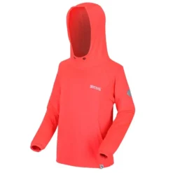 Regatta Sudadera Polar Eugina Con Capucha Para Niños Niñas Coral Fuego -ZAS Ventas sudadera polar eugina con capucha para nios nias coral fuego 2