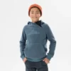 Quechua Sudadera Polar Senderismo Gris Oscuro - Niños 7-15 Años