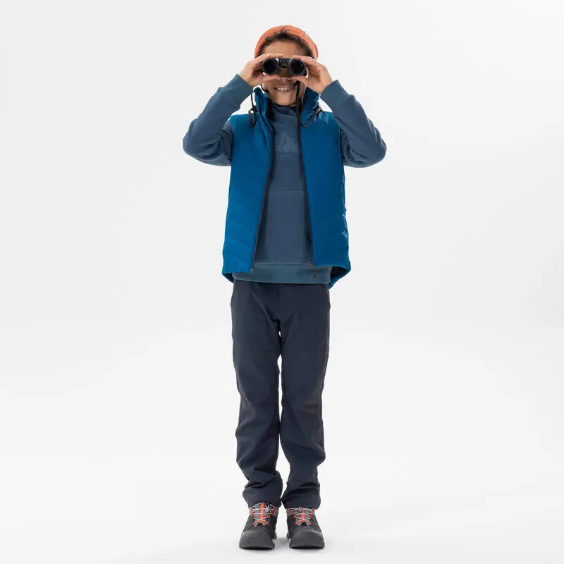 Quechua Sudadera Polar Senderismo Gris Oscuro - Niños 7-15 Años 5 Quechua Sudadera Polar Senderismo Gris Oscuro - Niños 7-15 Años - Imagen 5