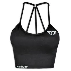 Top Deportivo JeansTrack Black Mujer
