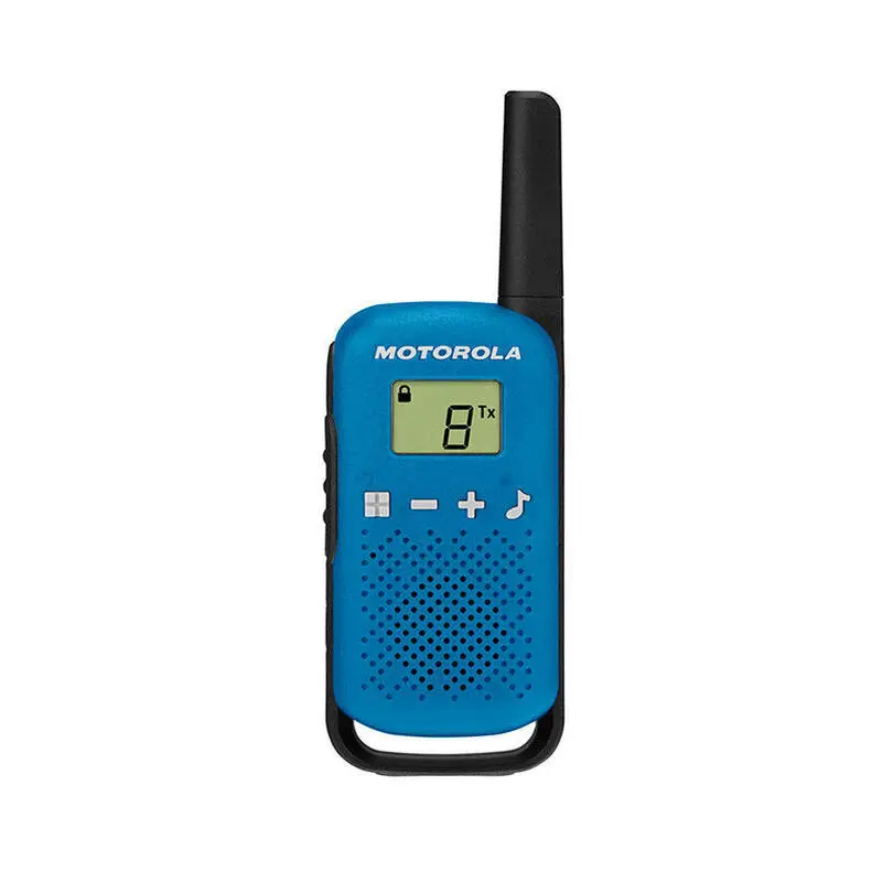 WalkieTalkie Pack 2 Motorola T42 Azul 2 WalkieTalkie Pack 2 Motorola T42 Azul - Imagen 2
