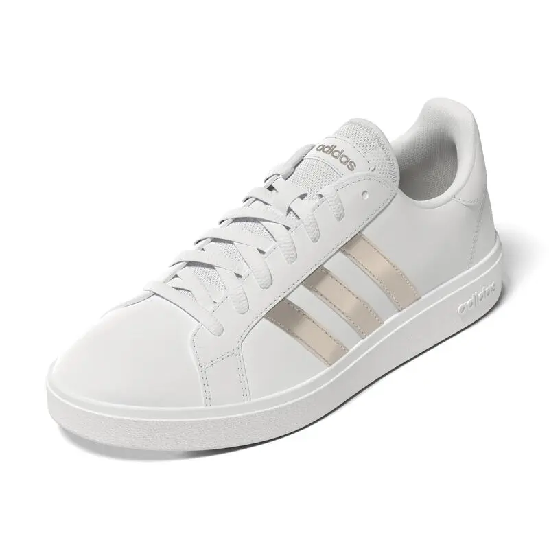 Zapatillas Caminar Mujer Adidas Court Base Blanco 3 Zapatillas Caminar Mujer Adidas Court Base Blanco - Imagen 3