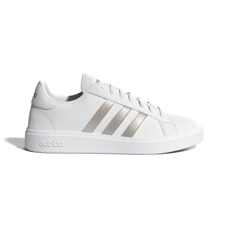 Zapatillas Caminar Mujer Adidas Court Base Blanco 1 Zapatillas Caminar Mujer Adidas Court Base Blanco