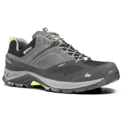 Zapatillas De Montaña Y Trekking Impermeables Hombre Quechua MH500 Gris