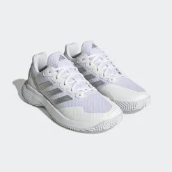 ADIDAS Zapatillas De Tenis Mujer Multipista - Gamecourt Blanco Plateado 7 ADIDAS Zapatillas De Tenis Mujer Multipista - Gamecourt Blanco Plateado -ZAS Ventas zapatillas de tenis mujer multipista gamecourt blanco plateado 2