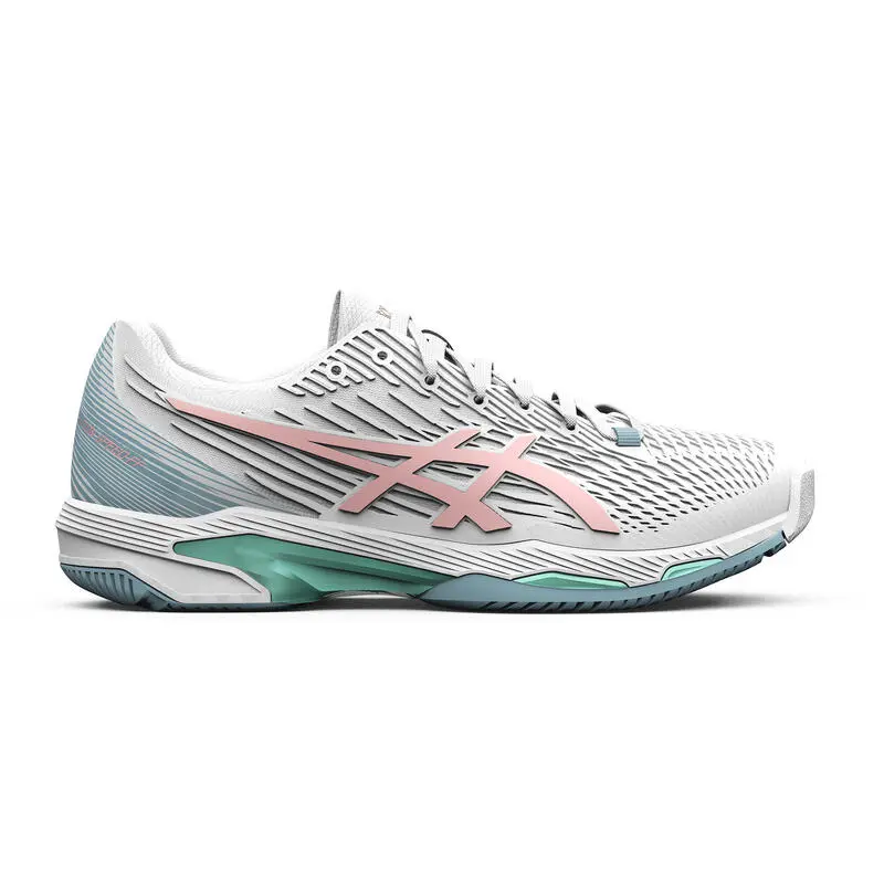 Asics Zapatillas De Tenis Multipista Mujer - Gel Solution Speed Blanco Azul Claro 1 Asics Zapatillas De Tenis Multipista Mujer - Gel Solution Speed Blanco Azul Claro