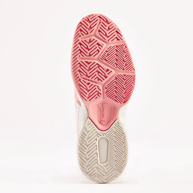 Zapatillas De Tenis Niños Con Cordones Artengo TS500 Fast Lace Rosa 3 Zapatillas De Tenis Niños Con Cordones Artengo TS500 Fast Lace Rosa - Imagen 3